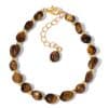 Accompanying Stone Beads Bracelet Women's Irregular Stone Lobster Buckle