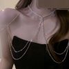 Pure Desire Super Shiny Crystal Pendant Necklace Light Luxury Minority