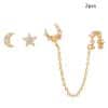 Earrings Set 925 Silver Needle Fashion