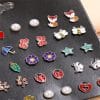 20 Pairs Of Cute All-Match Animal Fruit Combination Set Earrings