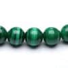 Natural Stone Healing Stone Beaded Bracelet Stainless Steel