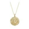 Amazon Personalized Carved Coin Pendant Beautiful Bohemian Necklace Romantic
