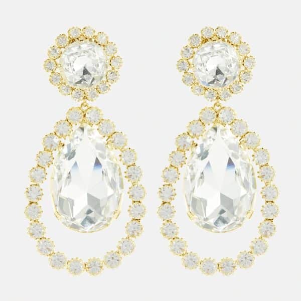 Women's Fashion Water Drop Pendant Earrings
