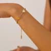 Affordable Luxury Fashion Simple Love Stainless Steel Bracelet
