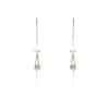 Tassel Earrings Long Water Drop Zircon