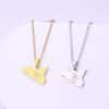 Women's Geometric Necklace Stainless Steel Pendant