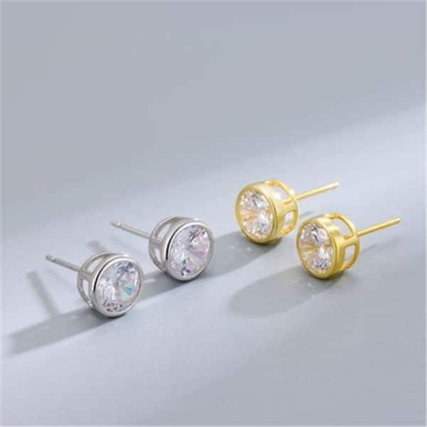 New Fashion Round Bag Set Earrings