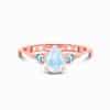 Women's Stylish Simple And Versatile Moonstone Ring