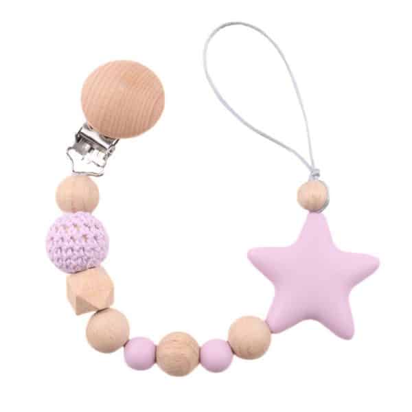 Teether Toys Drop-preventing Chain Baby Pacifier Clip