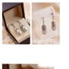 Vintage Drop Light Pearl Earrings For Women