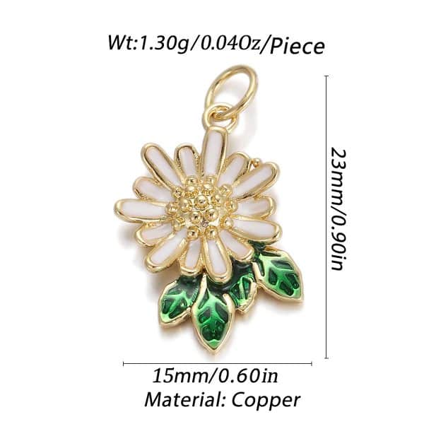 Angel Mermaid Love Heart Character Zircon Pendant Diy Bracelet Necklace