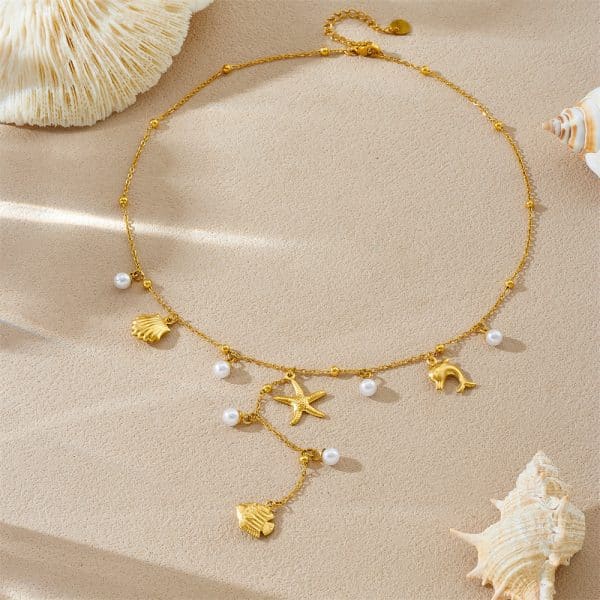 Women's Simple Multi-element Accessories Necklace