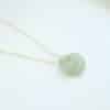 Women's Natural Hetian Jade Necklace