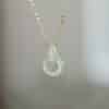Women's Natural Hetian Jade Necklace