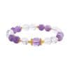 Amethyst Lucky Beads Bracelet For Women