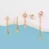 Women's Fashion Star Moon Element Earrings Set