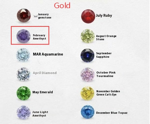Zircon Contrast Color Necklace Clavicle Chain Light Luxury High-grade Birthday Stone