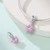 925 Sterling Silver Charm Vintage Cross Celtic Knot Crystal XINGX Bead Pendant