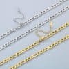European And American Stainless Steel Simple Jewelry Men's And Women's Hip Hop Cuban Necklace