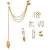 No Pierced Ear Clip Set Creative Simple Alloy