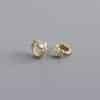 Circle Gold Ear Clip Female