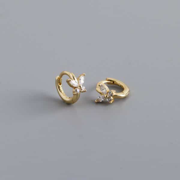 Circle Gold Ear Clip Female