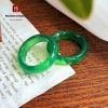 Agate Ring Natural Brazil Handheld Flexible Ring Jade
