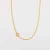 Butterfly Pendant Letter Pendant Necklace Snake
