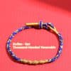 Adjustable Eight-strand Woven Colorful Guard Carrying Strap