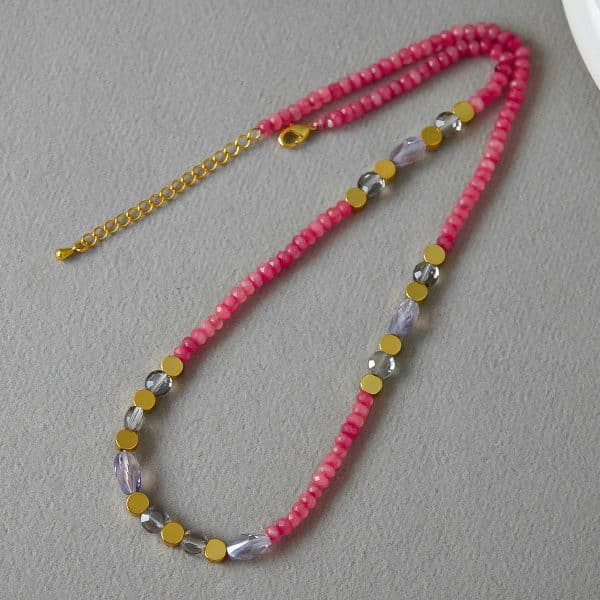Women's Retro Versatile Fashion Beaded Necklace