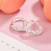 Golden Silver Circle Ear Clip