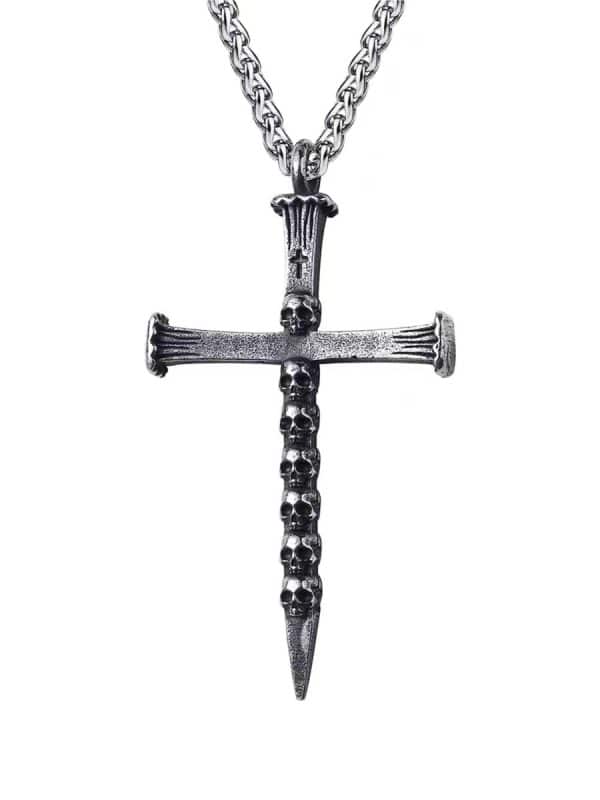 Cross Necklace Women Trendy Hip Hop European And American Style Niche